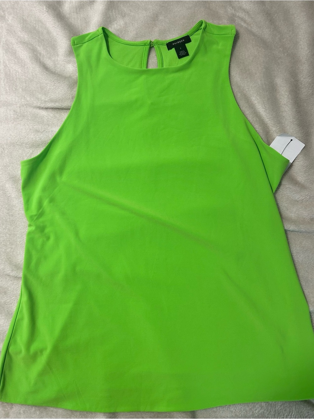 Nordstrom Neon Green Sleeveless Camisole